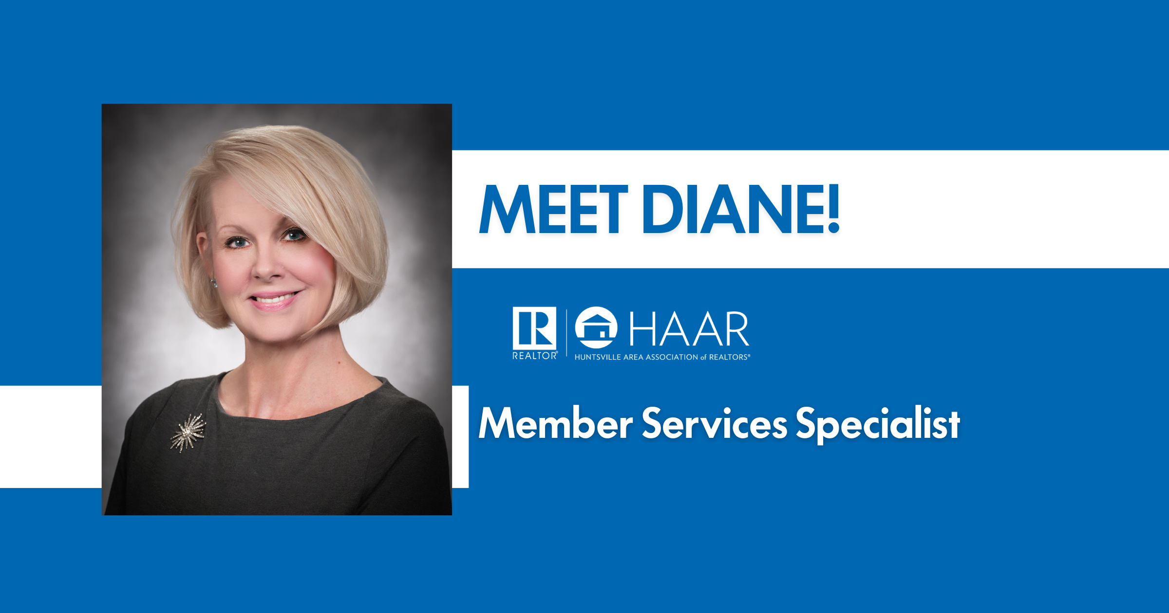 Staff Spotlight Diane Stevenson Huntsville Area Association of Realtors